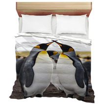 Couple King Penguins Bedding 50922420