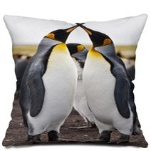 Couple King Penguins Pillows 50922420