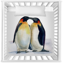 Couple Of Penguins Nursery Decor 55220722