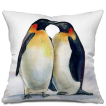 Couple Of Penguins Pillows 55220722