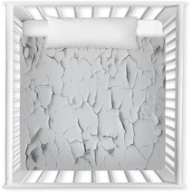 Cracked Flaking White Paint, Background Texture Nursery Decor 92319505