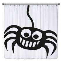 Crazy Spider On Thread Bath Decor 100763416