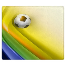 Creative Soccer Vector Design Rugs 66335819