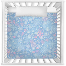 Cristmas Background With Snowflakes Nursery Decor 56270630
