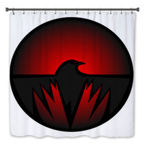 Crow Icon Bath Decor 130799457