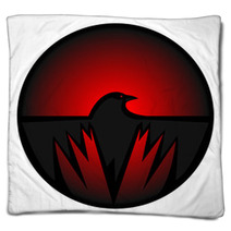 Crow Icon Blankets 130799457