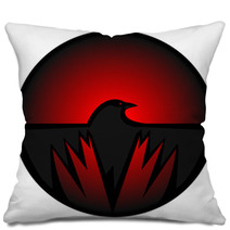 Crow Icon Pillows 130799457