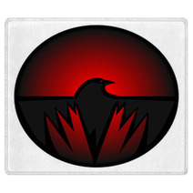 Crow Icon Rugs 130799457