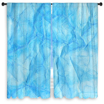 Crumpled Paper Texture Window Curtains 41686576