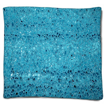 Crystal Ice In Aqua Blankets 26165796