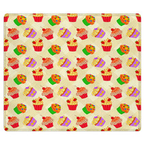 Cupcakes Pattern Rugs 49284233
