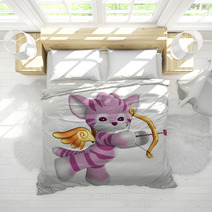 Cupid Kitty Bedding 2071298