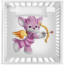 Cupid Kitty Nursery Decor 2071298