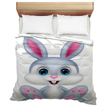 Cute Baby Rabbit Cartoon Bedding 63003907