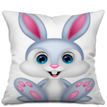 Cute Baby Rabbit Cartoon Pillows 63003907