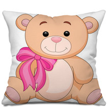 Cute Brown Bear Stuff Cartoon Pillows 51350040