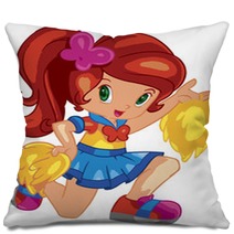 Cute Cheerleader Pillows 25040200