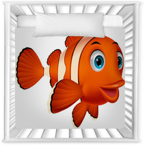 Cute Clown Fish Cartoon Nursery Decor 52528156