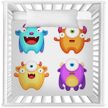 Cute Monsters Nursery Decor 57765433