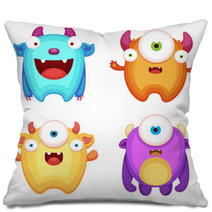 Cute Monsters Pillows 57765433