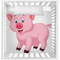 Cute Pig Cartoon Nursery Decor 56991465