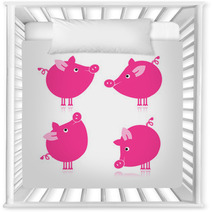 Cute Piggy For Your Design Nursery Decor 54009219