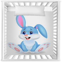 Cute Rabbit Cartoon Nursery Decor 53044266