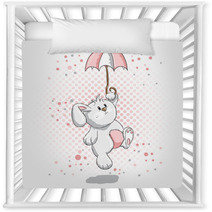 Cute Rabbit - Pink Details Nursery Decor 30060401