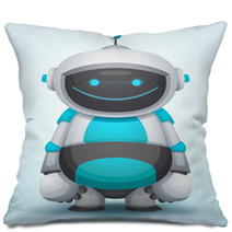 Cute Robot Pillows 48597043