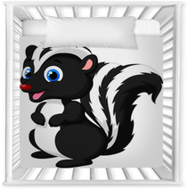 Cute Skunk Cartoon Nursery Decor 59370339