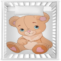 Cute Teddy Bear Nursery Decor 46638166
