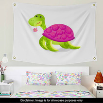 Cute Turtle Toy Wall Art 26073377