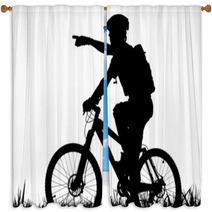 Cycling Window Curtains 917966