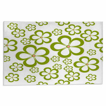 Daisy Floral Seamless Pattern Rugs 13012423