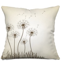 Dandelion. Floral Design. Pillows 12215799