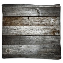 Dark Rustic Barn Wood Background Blankets 91229501