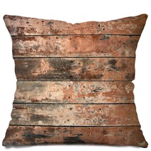 Dark Wood Texture Background Surface With Old Natural Pillows 167002023