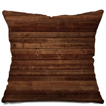 Dark Wood Texture Pillows 60551920