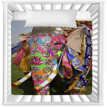 Decorated Elephant At Annual Elephant Festival Jaipur India Nursery Decor 41904105