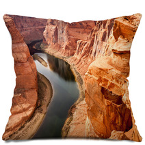 Deep Canyon Colorado River Desert Southwest Natural Scenic Lands Pillows 64164646