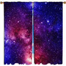 Deep Outer Space Window Curtains 57171411