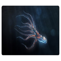 Deep Sea Octopus Rugs 35207316