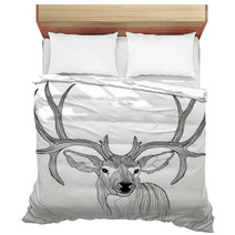 Deer Head Bedding 52210867