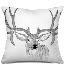 Deer Head Pillows 52210867