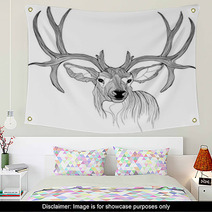 Deer Head Wall Art 52210867