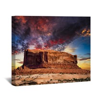 Desert Butte In Utah Wall Art 69822574