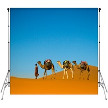 Desert Caravan Backdrops 67151674