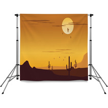Desert Landscape Backdrops 19027334