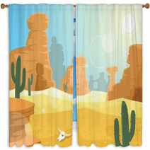 Desert Window Curtains 20605951