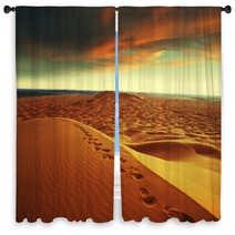 Desert Window Curtains 64390089